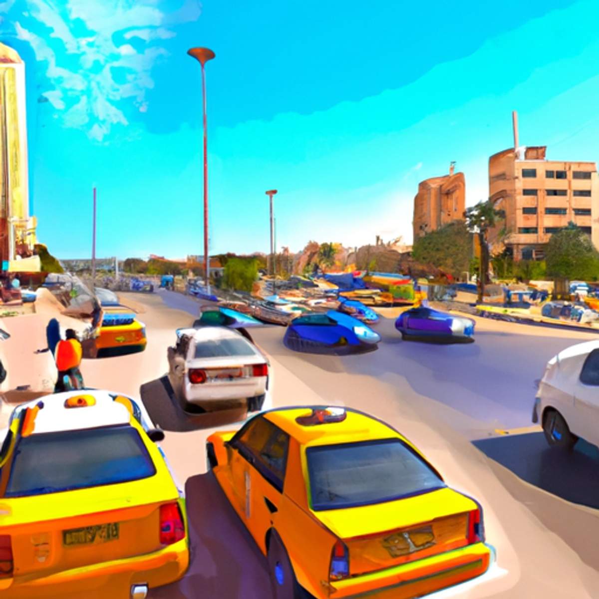Taxikosten in Saudi-Arabien