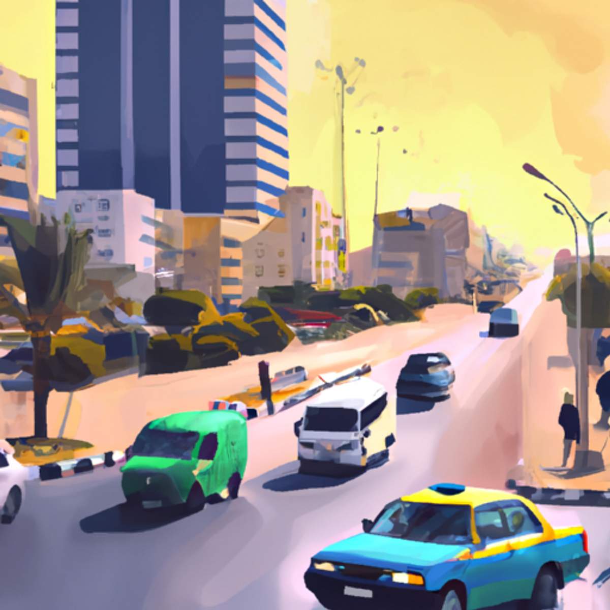 Taxikosten in Libyen