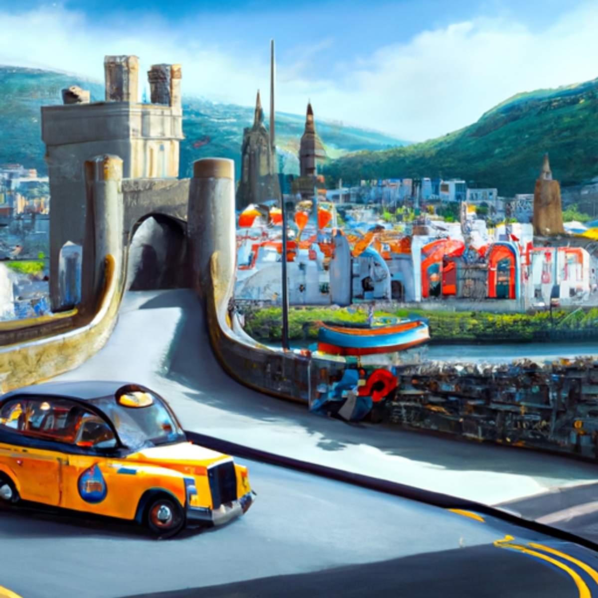 Taxikosten in Wales