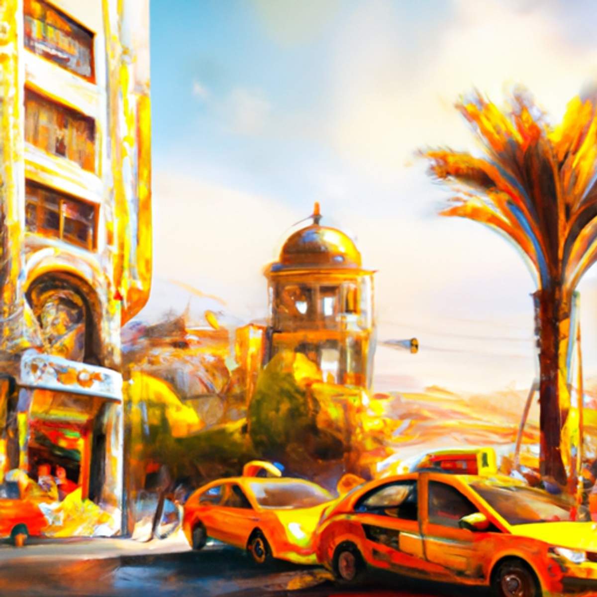 Taxikosten in Syria