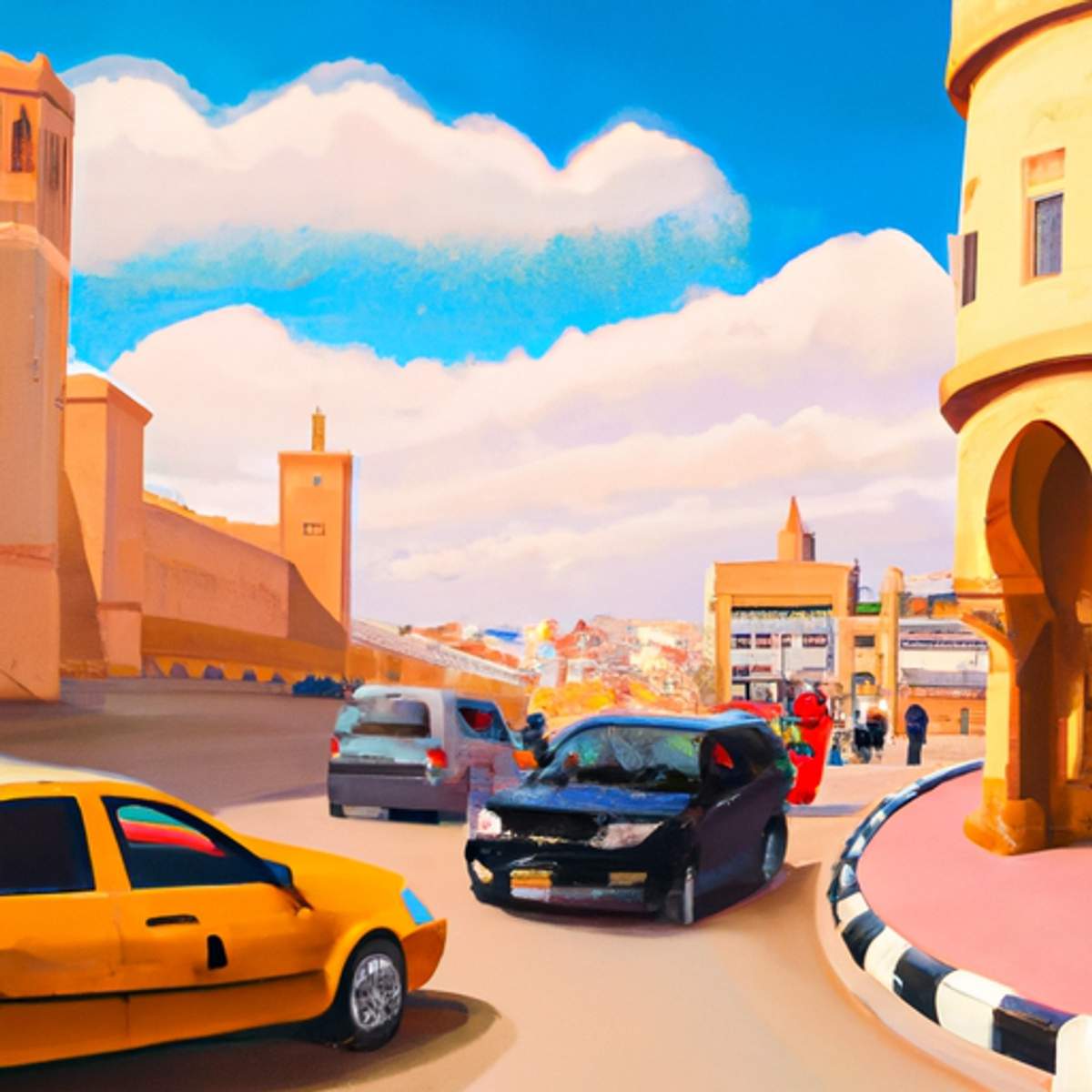 Taxikosten in Marokko