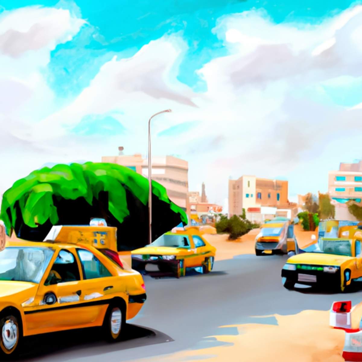 Taxikosten in Mauritania