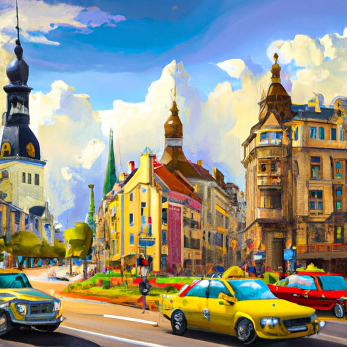 Taxikosten in Lettland