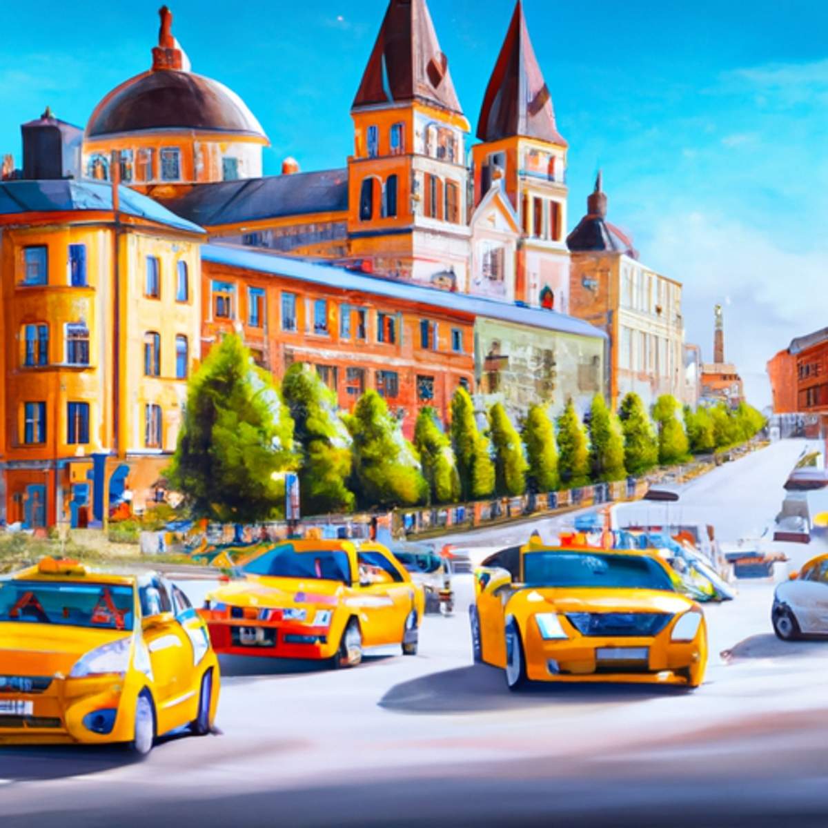 Taxikosten in Schweden