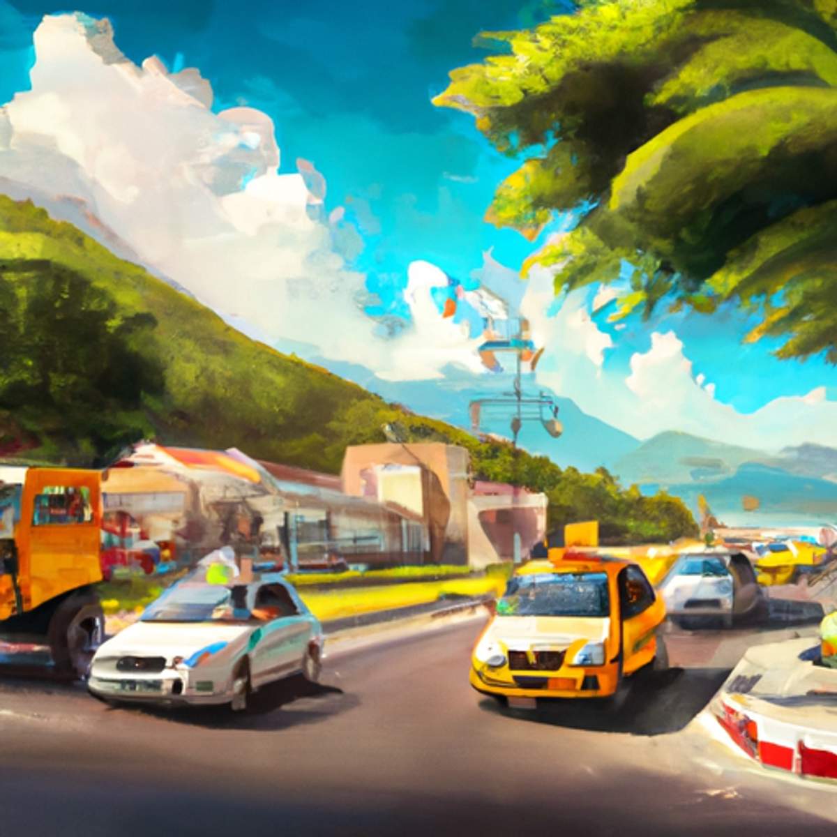Taxikosten in Haiti