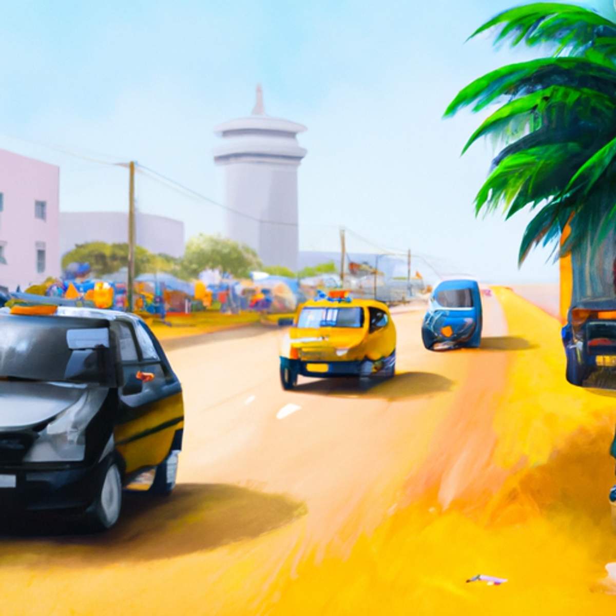 Taxikosten in Senegal