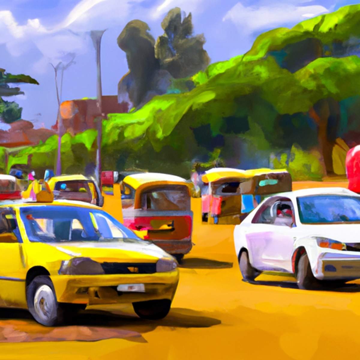 Taxikosten in Uganda